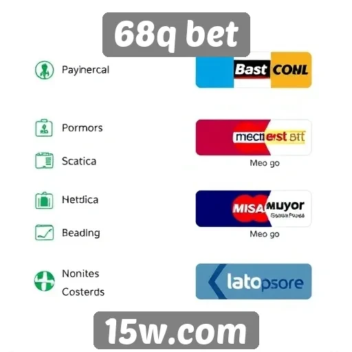 Métodos de pagamento disponíveis no site 68q bet