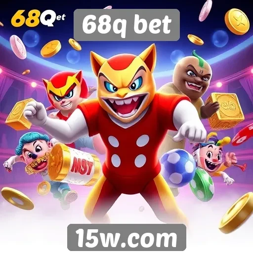 Variedade de jogos oferecidos pela 68q bet